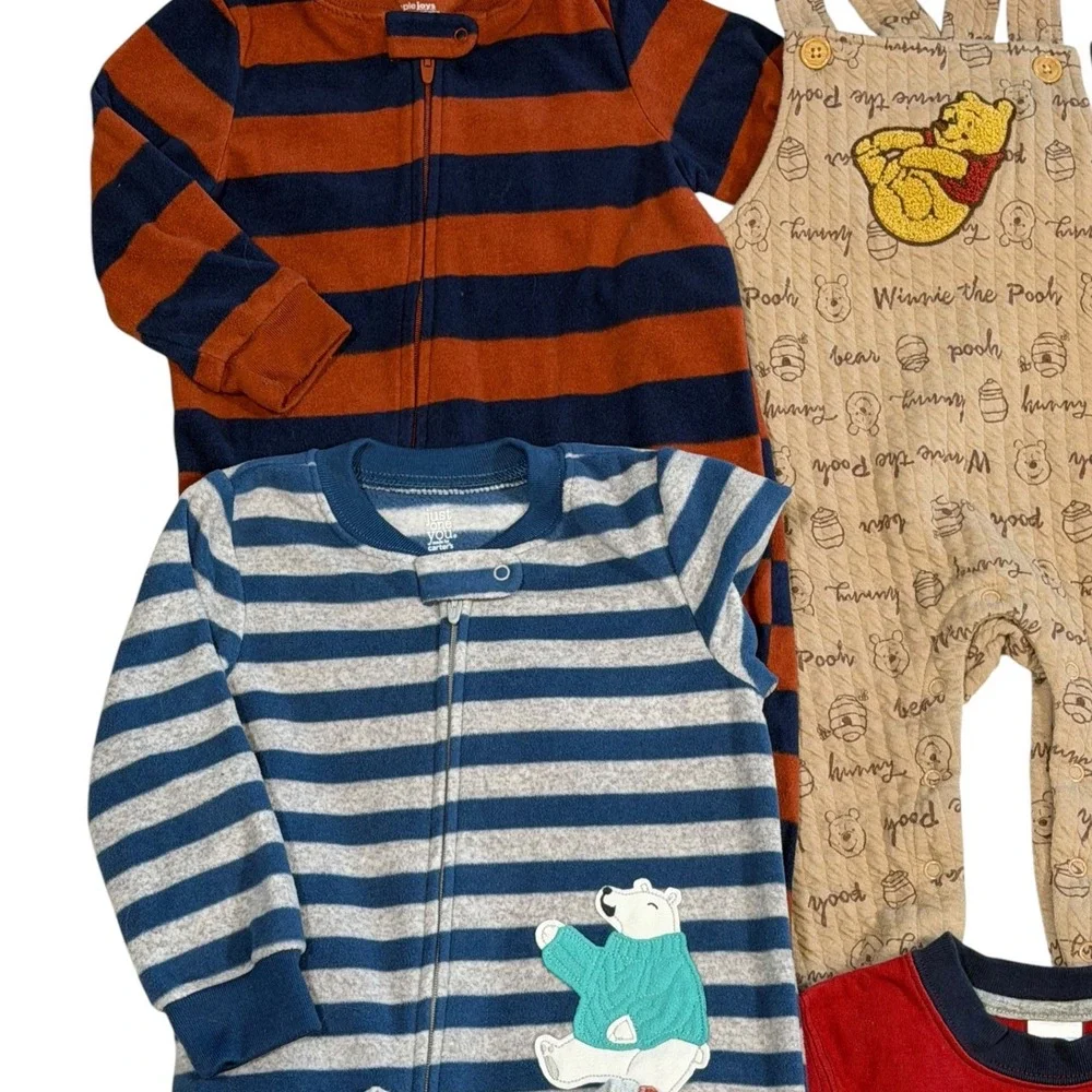 Carter's Disney Gymboree Baby Boy's 18M Clothing Lot 25 Pcs Jeans Shirts Mixed